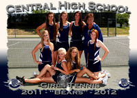 Central HS Tennis 2011-2012