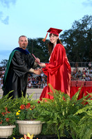 Hudson High Graduation 2008- Receiving Diploma