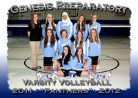 Genesis Prep Volleyball 2011-2012