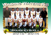 Winding Waters K8 Boys Basketball 2013-14