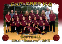Explorer K8 Softball 2014-2015