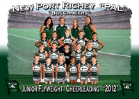 New Port Richey PAL Cheerleaders 2012