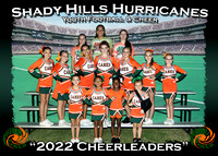 Shady Hills Hurricanes Cheerleaders 2022