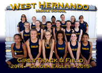 West Hernando MS Girls Track 2014-2015