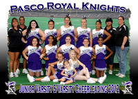 River Ridge Royal Knights Cheerleaders 2012