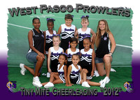 West Pasco Prowlers Cheerleaders 2012
