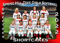 Spring Hill Dixie Girls Softball Fall 2022
