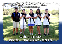 Fox Chapel Middle School Golf 2012-13