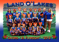 Land O' Lake Gators PAL Cheerleading 2013