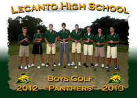 Lecanto High Boys Golf 2012-13