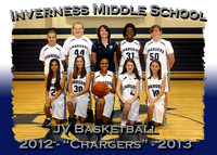 Inverness Middle Girls Basketball 2012-13