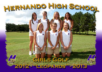 Hernando High Girls Golf 2012-13