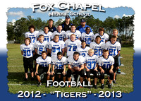 Fox Chapel Middle Football 2012-13