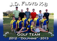 JD Floyd K8 Golf Team 2012-13