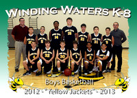 Winding Waters K8 Boys Basketball 2012-13