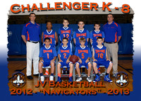 Challenger K8 Boys Basketball 2012-13
