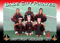 Dade City Pirates Cheerleaders 2015