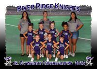 River Ridge Knights Cheerleaders 2015