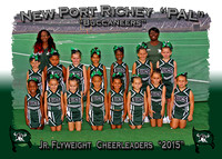 New Port Richey Bucs PAL Cheerleaders 2015