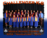 Challenger K8 Middle School Chorus 2012-13