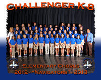 Challenger K8 Elementary Chorus Group Picture 2012-13