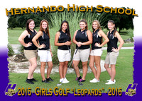 Hernando HS Girls Golf 2015-2016