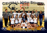 Central HS Volleyball 2015-2016