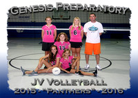 Genesis Prep Volleyball 2015-2016