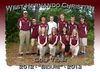 West Hernando Christian Golf 2012-13
