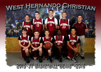 West Hernando Christian School Boys Basketball 2015-2016
