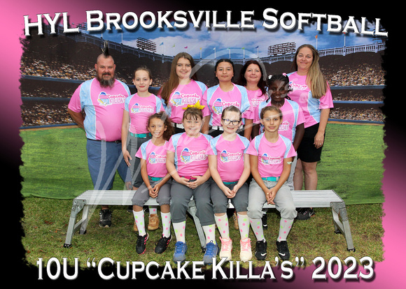 107- 10U Cupcake Killa's