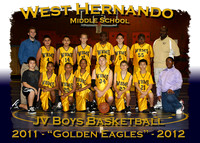 West Hernando MS Boys Basketball 2011-2012