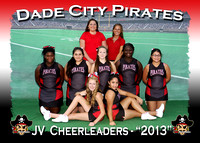 Dade City Pirates Cheerleaders 2013
