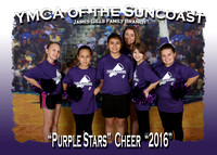Gill's YMCA Cheerleaders 2-13-16