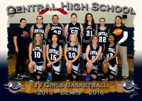 Central HS Girls Basketball 2015-2016