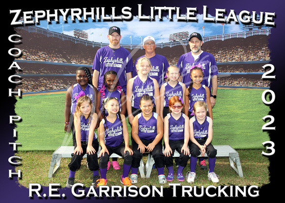 110- Coach Pitch SB R.E. Garrison Trucking
