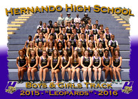 Hernando HS Girls rack 2015-2016