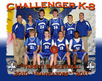 Challenger K8 Boys Basketball 2010-2011