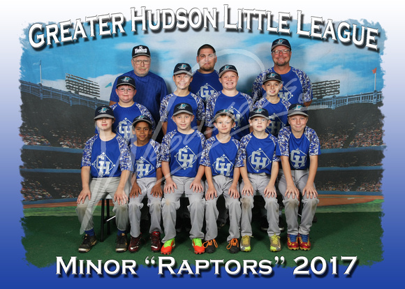 104- Minor Raptors 5x7