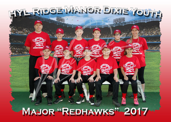 102- Major Redhawks 5x7