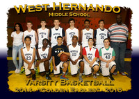 West Hernando MS Boys Basketball 2014-2015