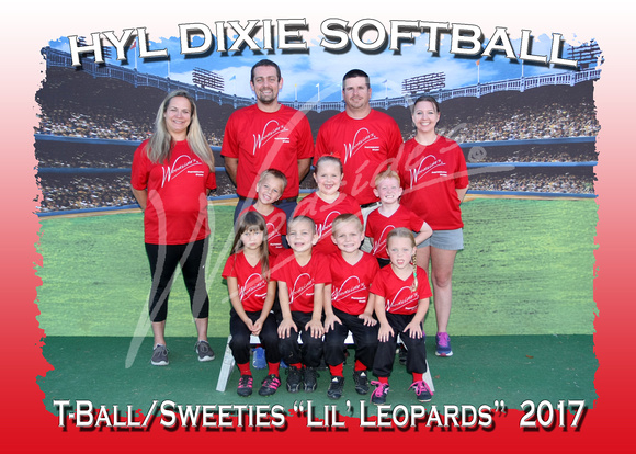 103- TBall Sweeties Lil Leopards
