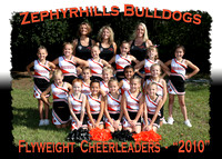 Zephyrhills Bulldogs- Cheerleaders 9-18-10
