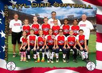 HYL Dixie Softball All Stars 2017