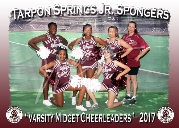 110- Varsity Midget Cheerleaders