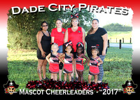 Dade City Pirates Cheerleaders 2017