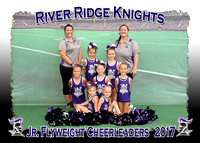 River Ridge Knights Cheerleaders 2017