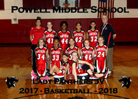 Powell Middle Girls Basketball