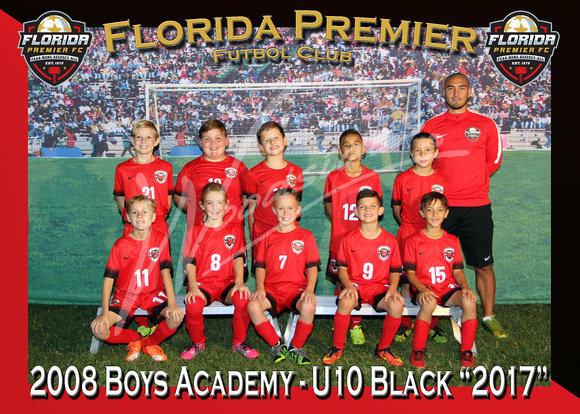 102- 2008 Boys Academy Black