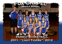 Fox Chapel Middle School Girls Basketball 2011-2012